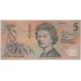 AUSTRALIA 1992 . FIVE 5 DOLLARS BANKNOTE . FRASER/COLE . CONSECUTIVE PAIR . FIRST PREFIX